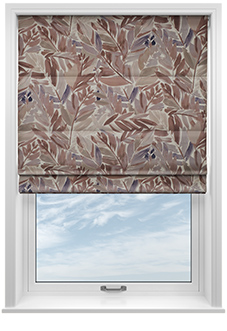 Acer, Mauve - Roman Blind